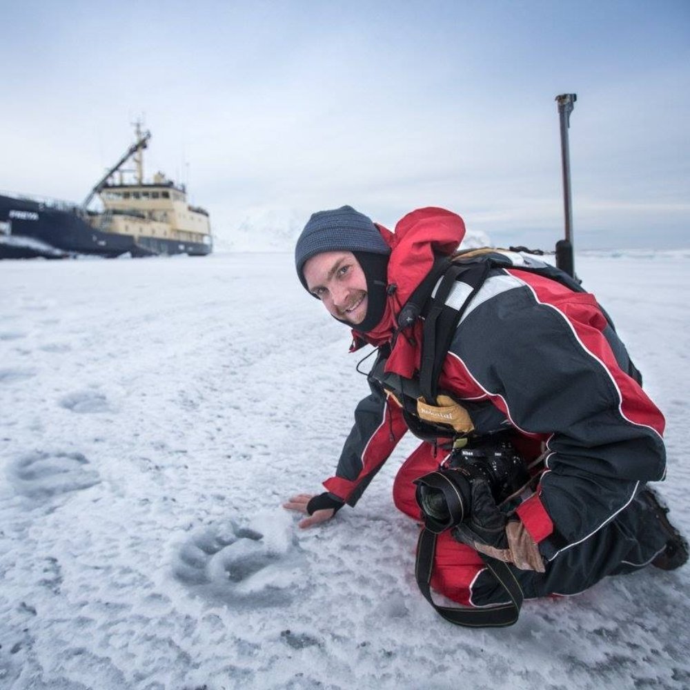 Jens Wikström in Svalbard