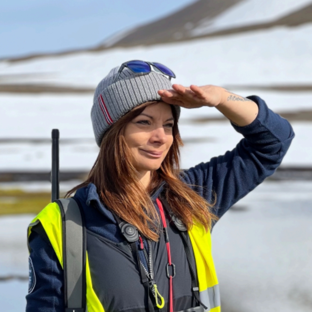 Andi in Svalbard